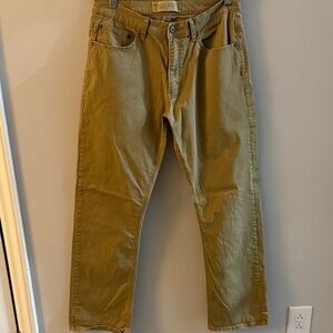Wrangler Straight Fit Khaki Flex Jeans